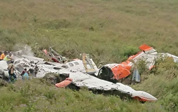 Sud-kivu : Le crash de l’Antonov28 de TRACAF Congo fait trois morts sans survivant(Officielle)