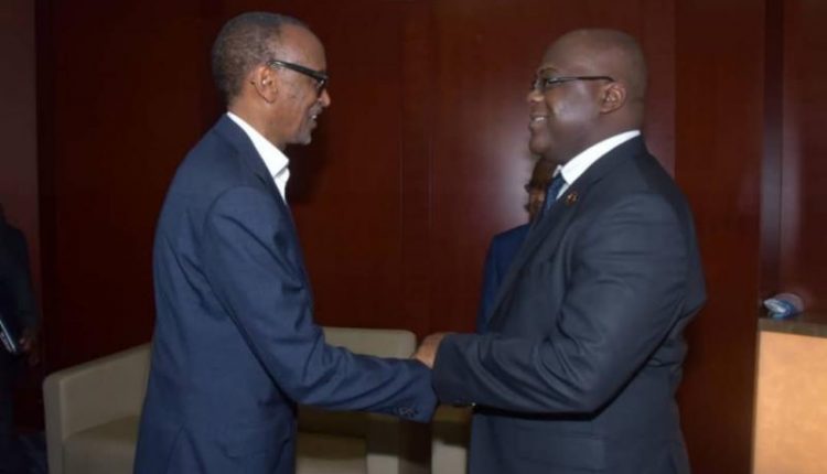 RDC-RWANDA: Félix Tshisekedi Et Paul Kagame Signe Un Contrat D ...